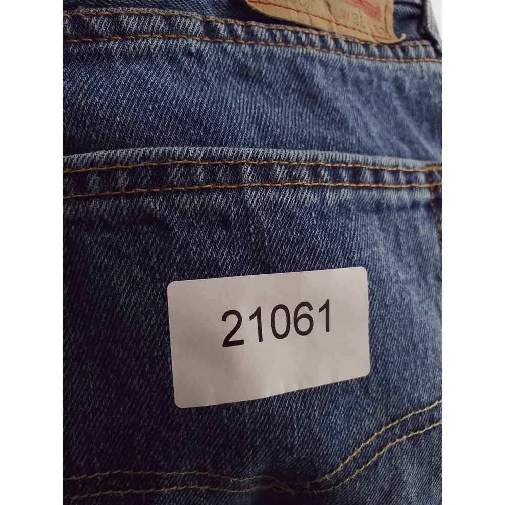Levis 550 Jeans Mens 38x30 Blue Relaxed Tapered Baggy Work Pants 90s Stone Wash